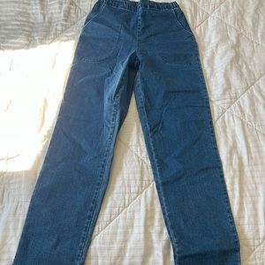 Croft and Barrow mom jeans